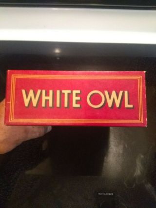 Vintage 5 cent Cigar Box Rare Old White Owl Box 4
