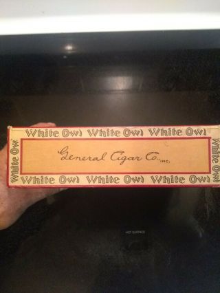 Vintage 5 cent Cigar Box Rare Old White Owl Box 5