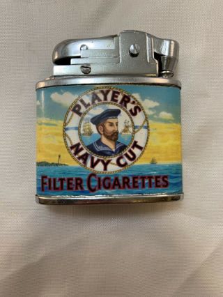 Vintage Players Navy Cut Filter Cigarettes Advertising Lighter