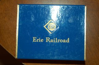 Erie Railroad Double Deck Playing Cars