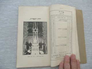 Hermon - a Jewish year calendar of 1904,  G.  Bader,  E.  Lilien,  Lemberg,  1903.  cs162 8