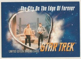 1993 Skybox Star Trek Tos Video Insert - 28 / " Edge Of Forever " - Nm -