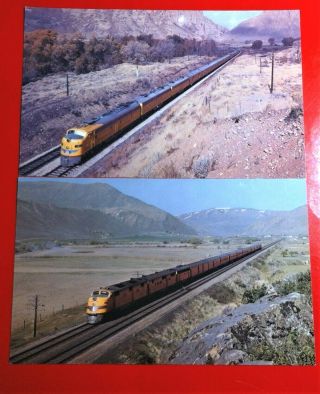 6 - Vanishing Vistas - Union Pacific Railroad - Passenger & Freight Trains