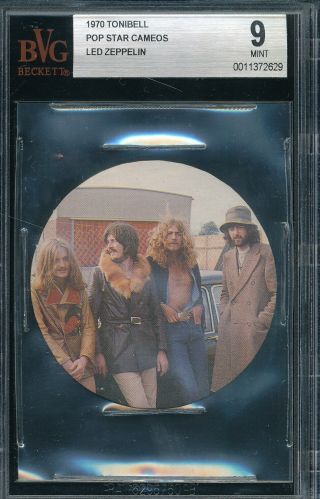 Bvg 9 Led Zeppelin 1970 Tonibell Pop Star Cameo Music Rock N Roll Beckett
