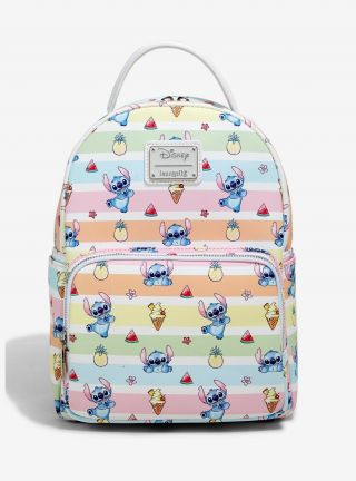Loungefly Disney Lilo & Stitch Fruits Dole Whip Pineapple Mini Backpack