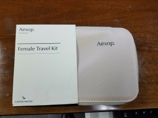 Cathay Pacific Aesop Female Travel Kit First Class,