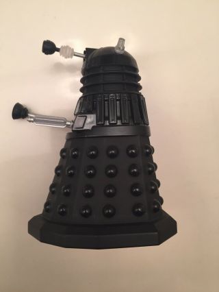 Doctor Who Bbc Diecast Black Dalek Sec Model Uk Release