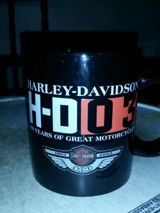 Harley Davidson 100th Anniversary Coffee Mug