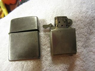 Zippo Lighter Pat 2032695 Vintage Ww2,  Korean War Era,  Rubbed Off,  Military,  Old