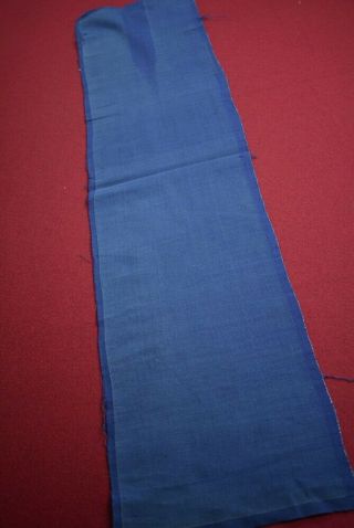 Tl88/50 Vintage Japanese Fabric Cotton Antique Boro Patch Indigo Blue 37.  4 "