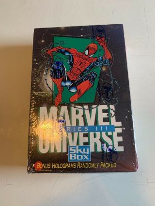1992 Marvel Universe Series (3) Iii Trading Cards Factory