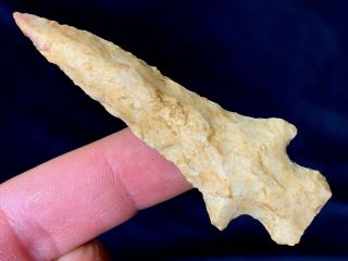 Outstanding Archaic Drill Andrew Co. ,  Missouri Authentic Arrowhead Artifact Mb16