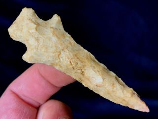 OUTSTANDING ARCHAIC DRILL ANDREW CO. ,  MISSOURI AUTHENTIC ARROWHEAD ARTIFACT MB16 2