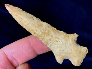 OUTSTANDING ARCHAIC DRILL ANDREW CO. ,  MISSOURI AUTHENTIC ARROWHEAD ARTIFACT MB16 3