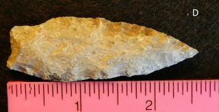 D Authentic Native American Indian Artifact Arrowheads Paleo Projectile Point