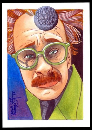 Rrpark Cards Mystery Science Theater 3000 Ap Sketch Card Leon Braojos 4