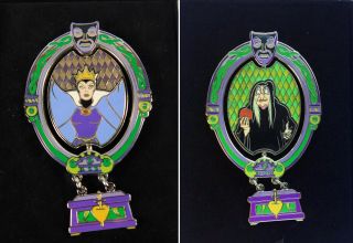 Disneys Featured Artist 2006 Evil Queen Transformation Pin Jumbo Jewelry