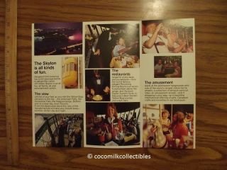1978 Travel Brochure CP Hotels Skylon Niagara Falls Ontario Ca Canada Canadian 2