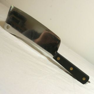 Sabatier 7 " Professional Butchers Cleaver Knife Made In France Stainless