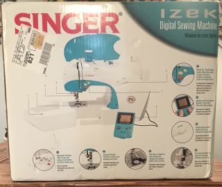 Gameboy Operated Singer Izek 1500 Sewing Machine - Very Rare & Open Box 2