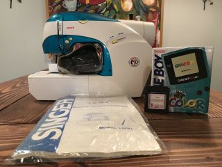 Gameboy Operated Singer Izek 1500 Sewing Machine - Very Rare & Open Box 5
