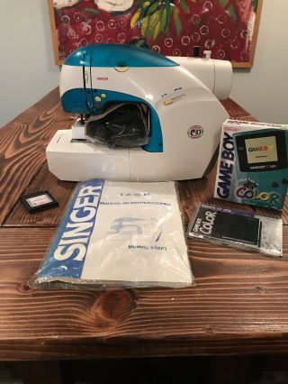 Gameboy Operated Singer Izek 1500 Sewing Machine - Very Rare & Open Box 6