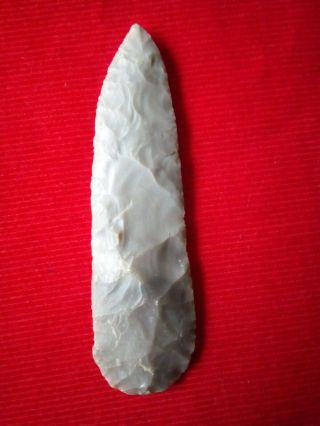 Authentic Archaic (transitional Paleo) Knife From S.  Texas Edward 