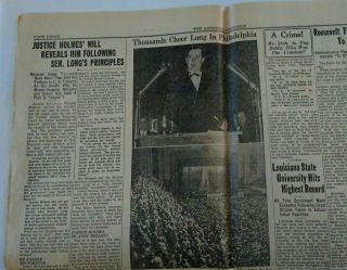 The American Progress April 1935 Huey Long Issue Share Our Wealth Depression Era 3