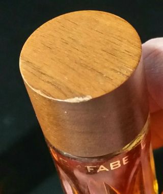 SET 2 Vintage FABERGE Colognes - Woodhue & Flambeau 1 oz bottles. 2