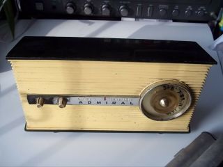 Admiral Transistor Radio.  8.  Vintage - For Parts/repair.  As - Is.