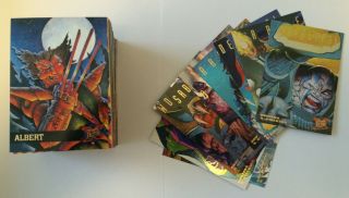Fleer Ultra X - Men 1995 Complete 150 Card Set Nm W/ Hunters & Stalkers Insert Set