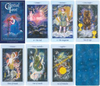 Celestial Tarot Deck Cards By Kay Steventon Brian Clark Astrology