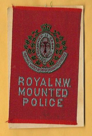 Canada Royal North West Mounted Police Tobacco Silk Collectible