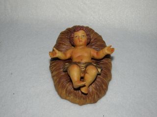 " Baby Jesus " 1994 Grandeur Noel Large Nativity Figurine -