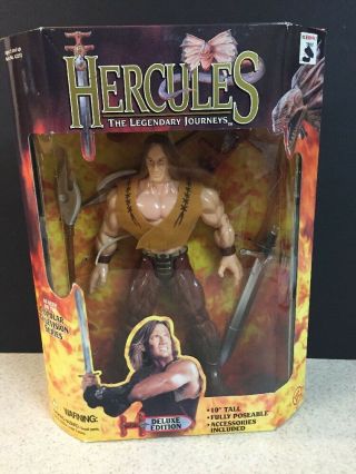 10” Hercules The Legendary Journeys Deluxe Edition Action Figure