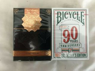 Chancellor Signature Series Numbered Seal Playing Cards & 7 Eleven Playing Cards
