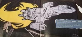 Exclusive Firefly Loot Crate Serenity Beach Towel