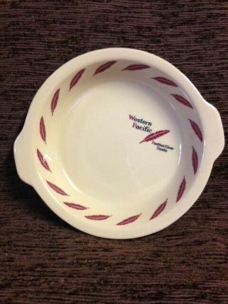 Western Pacific Feather River Route Shenango Railroad China Dish