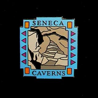 Seneca Caverns Pin Lapel Hat Souvenir Ohio Spelunking