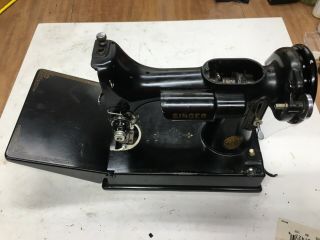 Singer Featherweight 221 Sewing Machine Body Hull Frame Parts Restoration 1947