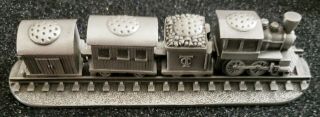 Pewter 5 Piece Train Set Collectible Thimbles