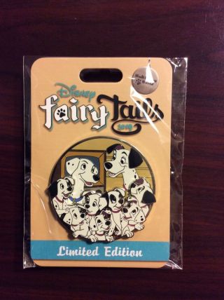 Disney Wdw Fairy Tails Pin Trading Event 2019 101 Dalmatians Pin Le 500