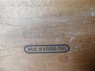 Vintage Ramon Allones Havana Cuba cigar box hand painted Pre - Embargo 5