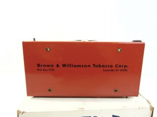 Bugler Red Cigarette Rolling Machine Brown and Williamson Tobacco Corp Vintage 4