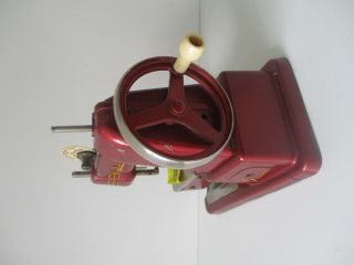 Toy Child ' s sewing machine Vulcan Senior Red burgundy version 4