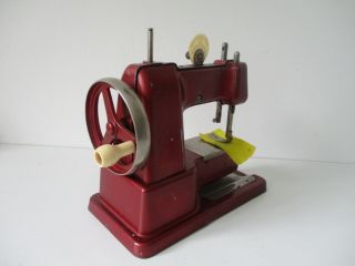 Toy Child ' s sewing machine Vulcan Senior Red burgundy version 5