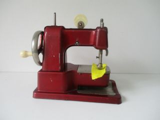 Toy Child ' s sewing machine Vulcan Senior Red burgundy version 6