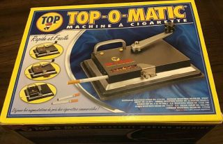 Cigarette Rolling Machine By Top - O - Magic.  Quick &easy.  King/100mm