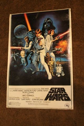 1977 20th Century Fox Star Wars Poster - Ptw531 - Check