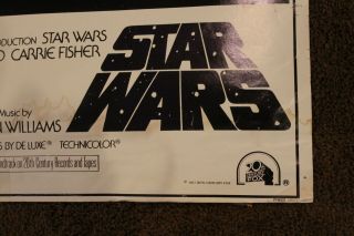 1977 20th Century Fox STAR WARS Poster - PTW531 - Check 7
